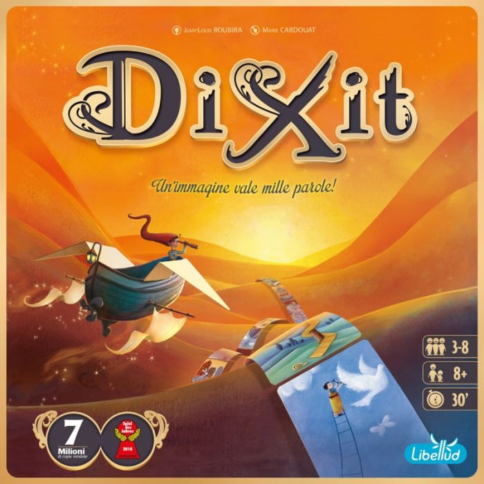 Die Schachtel von Dixit, Ausgabe Asmodee Italia