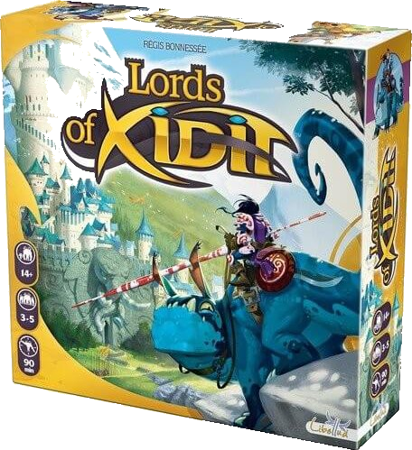 La scatola di Lords of Xidit, edizione Asterion Press