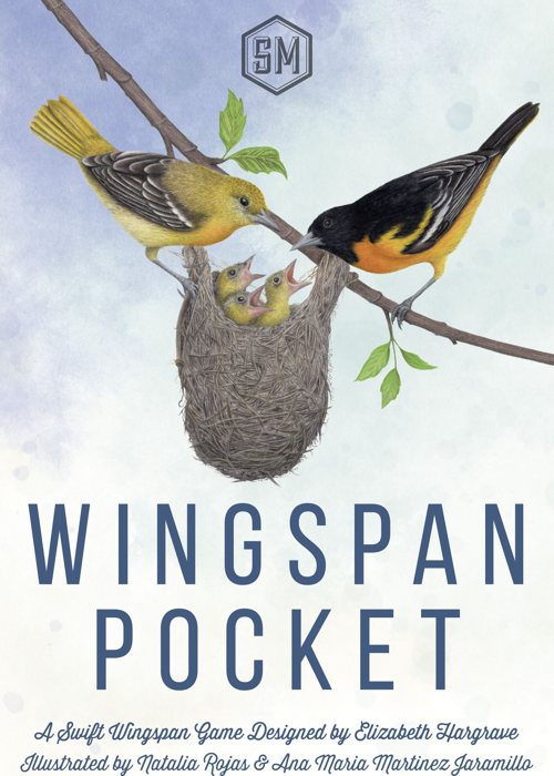 Die Schachtel von Wingspan Pocket, Ausgabe Stonemaier Games